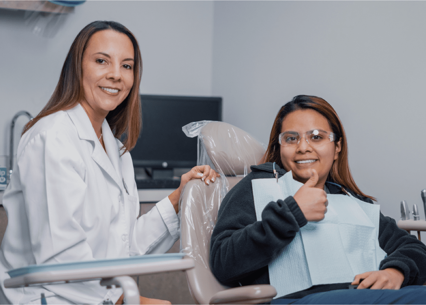 patient getting orthodontic work done